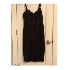 Black Lace Dress by Express